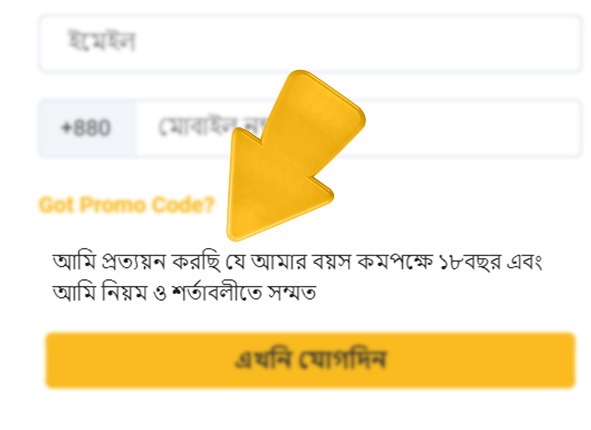 betvisa bd com রেজিস্ট্রেশন কিভাবে betvisa এ রেজিষ্টার করতে হয় ধাপ 4